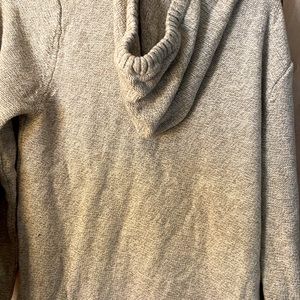 Oatmeal blended Mens Hoodie